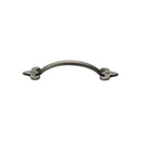 Rustic Pewter Cabinet Pull Fleur-de-lys Design 106mm
 - RPW1092 106 - Choice Handles