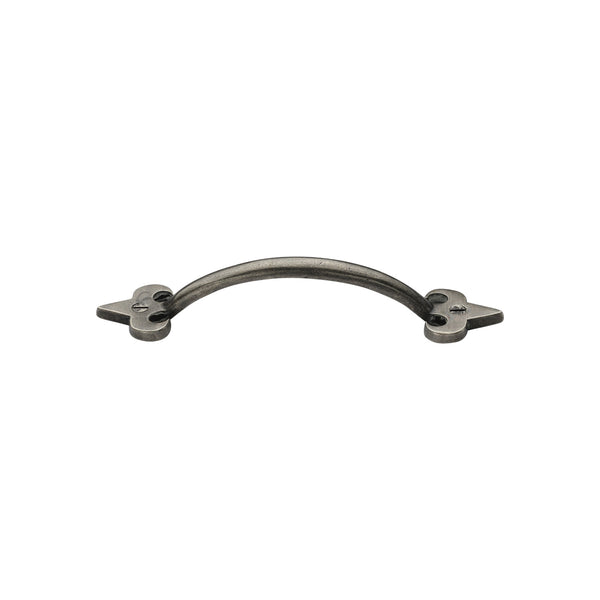 Rustic Pewter Cabinet Pull Fleur-de-lys Design 106mm
 - RPW1092 106 - Choice Handles