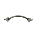Rustic Pewter Cabinet Pull Fleur-de-lys Design 158mm
 - RPW1092 158 - Choice Handles