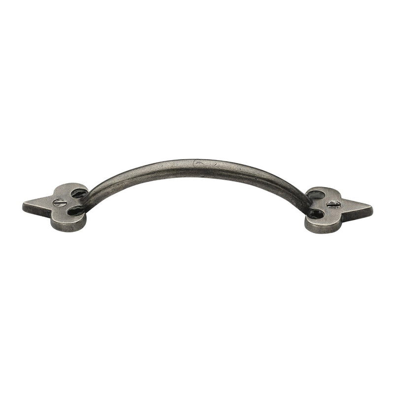Rustic Pewter Cabinet Pull Fleur-de-lys Design 203mm - RPW1092 203 - Choice Handles