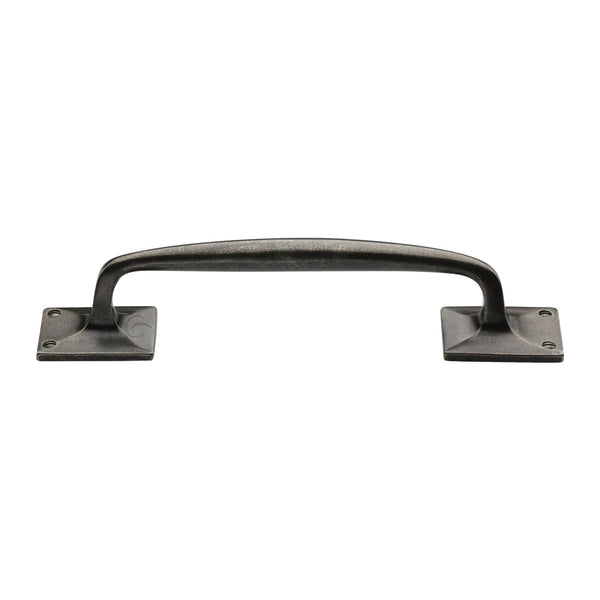 Rustic Pewter Cabinet Pull Offset Design 210mm - RPW1145 210 - Choice Handles
