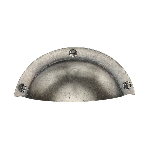 Rustic Pewter Traditional Cabinet Drawer Pull
 - RPW1700 - Choice Handles