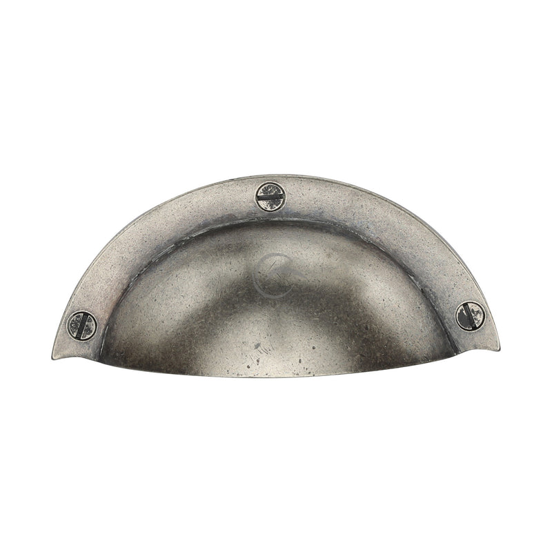 Rustic Pewter Traditional Cabinet Drawer Pull
 - RPW1700 - Choice Handles
