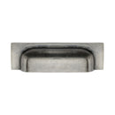 Rustic Pewter Cabinet Pull Military Design 76/96mm - RPW1720 76-96 - Choice Handles