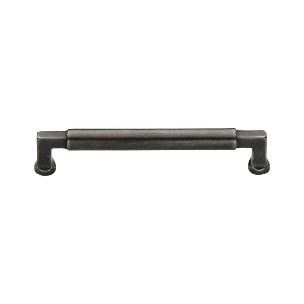 Rustic Pewter Cabinet Pull Bauhaus Design 128mm CTC - RPW3312 128 - Choice Handles