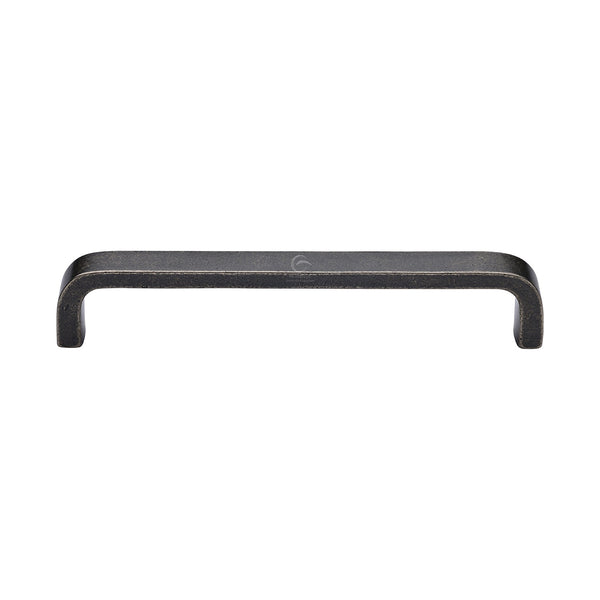 Rustic Dark Rustic Pewter Cabinet Pull D Shaped 160mm CTC - RPW341 160 - Choice Handles