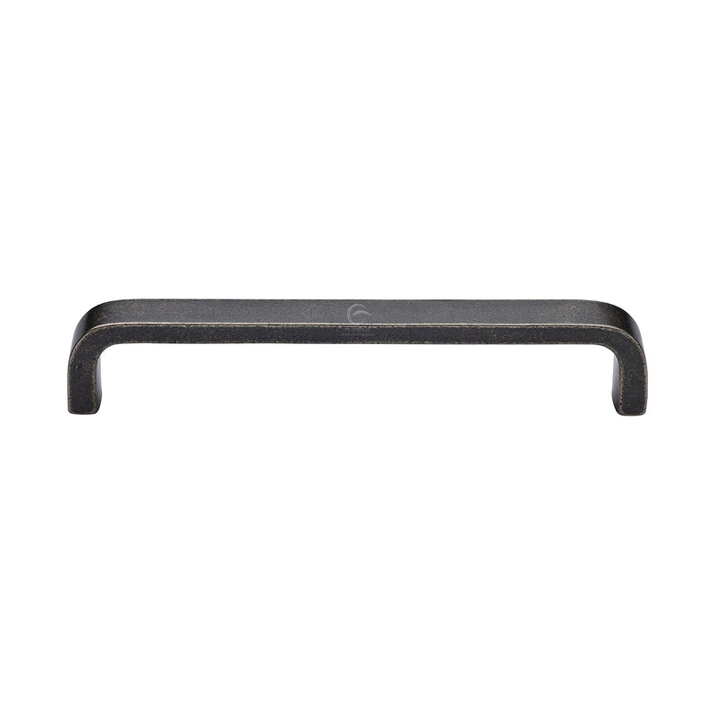Rustic Dark Rustic Pewter Cabinet Pull D Shaped 160mm CTC - RPW341 160 - Choice Handles