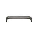 Rustic Dark Rustic Pewter Cabinet Pull D Shaped 96mm CTC - RPW341 96 - Choice Handles