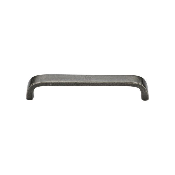 Rustic Dark Rustic Pewter Cabinet Pull D Shaped 96mm CTC - RPW341 96 - Choice Handles