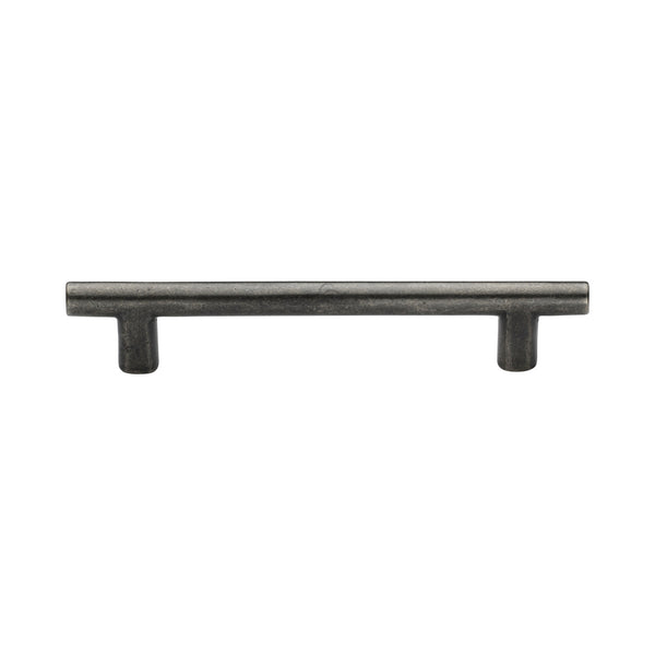 Rustic Pewter Cabinet Pull Round T-Bar Design 128mm CTC - RPW361 128 - Choice Handles