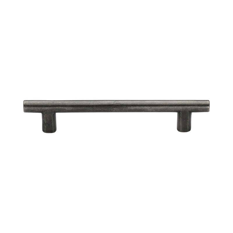 Rustic Pewter Cabinet Pull Round T-Bar Design 128mm CTC - RPW361 128 - Choice Handles