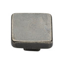 Rustic Pewter Cabinet Knob Square Design 38mm - RPW3674 38 - Choice Handles