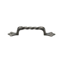 Rustic Pewter Cabinet Pull Twist Design 138mm
 - RPW370 138 - Choice Handles