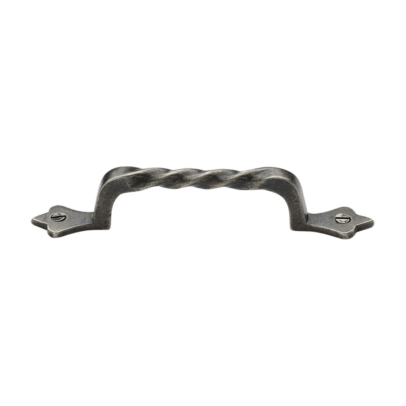 Rustic Pewter Cabinet Pull Twist Design 202mm
 - RPW370 202 - Choice Handles