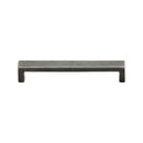 Rustic Pewter Cabinet Pull Wide Metro Design 128mm CTC - RPW4338 128 - Choice Handles