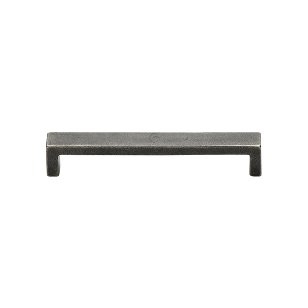 Rustic Pewter Cabinet Pull Wide Metro Design 96mm CTC - RPW4338 96 - Choice Handles