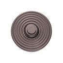 Heritage Brass Reeded Bell Push Matt Bronze finish - FB350 - Choice Handles