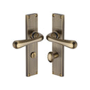 Heritage Brass Charlbury Reeded Bathroom Set Antique Brass finish - RR3030-AT - Choice Handles