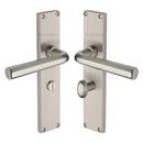 Heritage Brass Octave Reeded Bathroom Set Satin Nickel finish - RR3730-SN - Choice Handles