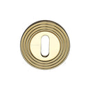 Heritage Brass Key Escutcheon Polished Brass finish
 - RR4000-PB - Choice Handles