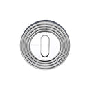 Heritage Brass Key Escutcheon Polished Chrome finish
 - RR4000-PC - Choice Handles