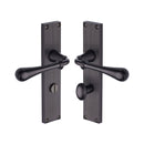 Heritage Brass Roma Reeded Bathroom set Matt Bronze finish- RR6030-MB - Choice Handles