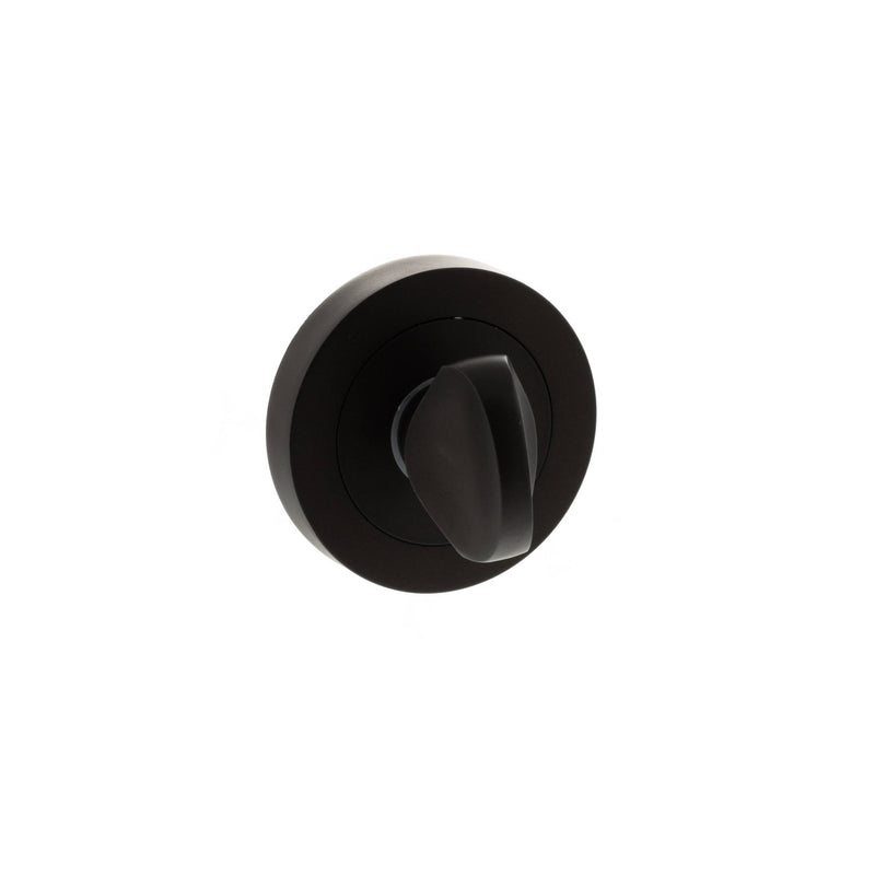 STATUS WC Turn and Release on Round Rose - Urban Dark Bronze - S2WCRUDB - Choice Handles