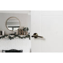 STATUS Indiana Lever Door Handle on Round Rose - Antique Brass - S33RAB - Choice Handles