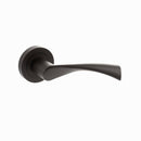 STATUS Colorado Lever Door Handle on Round Rose - Urban Dark Bronze - S34RUDB - Choice Handles
