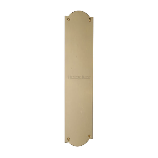 Heritage Brass Fingerplate Polished Brass finish - S640-PB - Choice Handles