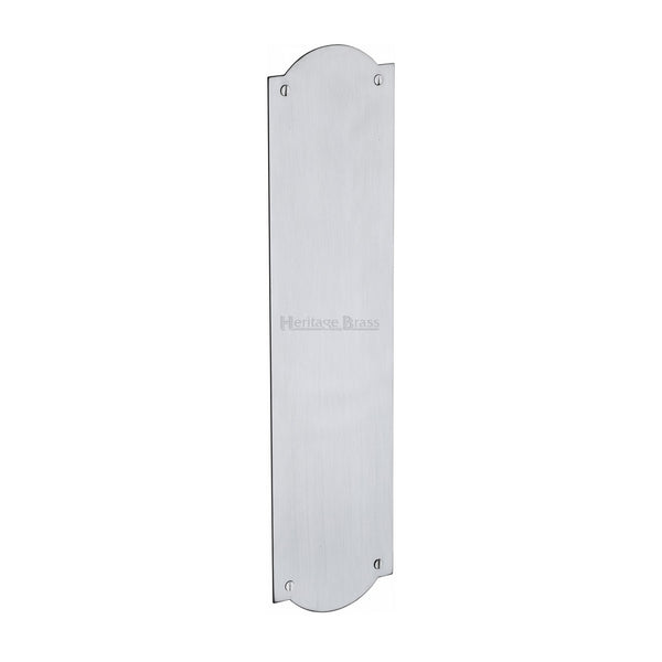 Heritage Brass Fingerplate Satin Chrome finish - S640-SC - Choice Handles