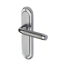 Heritage Brass Door Handle Lever Latch Saturn Design Apollo finish - SAT1010-AP - Choice Handles