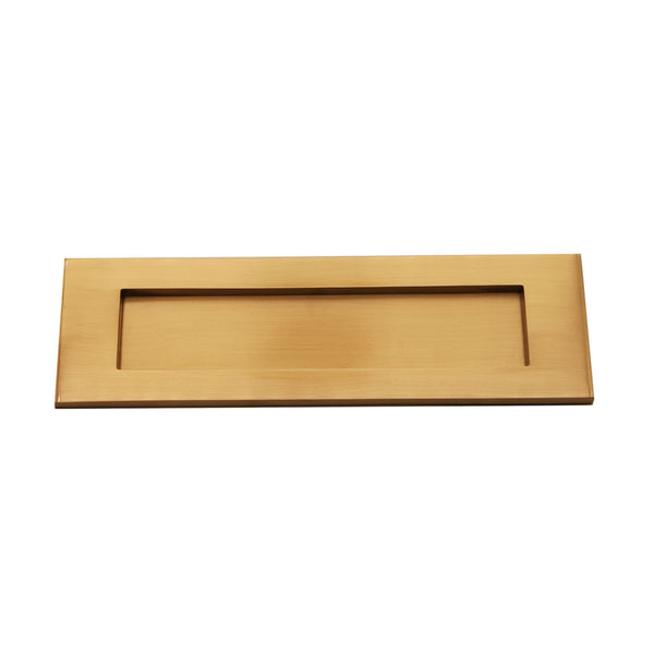 Spira Brass - Victorian Letter Plate 250mm  - Satin Brass - SB5105SB - Choice Handles