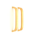 Spira Brass - Curve Bar Cabinet Handle Medium  - Satin Brass - SB2402SB - Choice Handles
