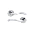 Spira Brass - Zofie Lever Door Handle - Polished Chrome - SB1101PC - Choice Handles