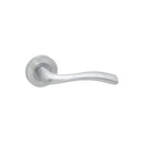 Spira Brass - Zofie Lever Door Handle  - Satin Chrome - SB1101SC - Choice Handles
