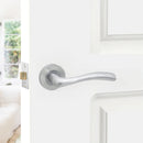 Spira Brass - Zofie Lever Door Handle - Satin Chrome - SB1101SC - Choice Handles