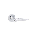 Spira Brass - Flavia Lever Door Handle  - Polished Chrome - SB1104PC - Choice Handles