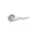 Spira Brass - Flavia Lever Door Handle  - Satin Chrome - SB1104SC - Choice Handles