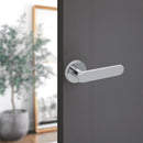 Spira Brass - Skyla Lever Door Handle  - Polished Chrome - SB1105PC - Choice Handles