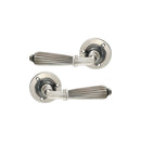Spira Brass - Regency Lever Door Handle  - Aged Nickel - SB1107AN - Choice Handles