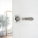 Spira Brass - Regency Lever Door Handle  - Aged Nickel - SB1107AN - Choice Handles