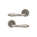 Spira Brass - Hazel Lever Door Handle  - Pewter - SB1109PEW - Choice Handles