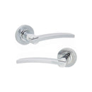 Spira Brass - Carol Lever Door Handle  - Dual Tone - SB1201DT - Choice Handles