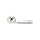 Spira Brass - Lexis Lever Door Handle  - Dual Tone - SB1202DT - Choice Handles