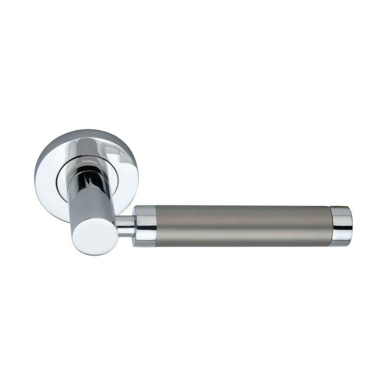 Spira Brass - Zest Lever Door Handle  - Dual Tone - SB1203DT - Choice Handles