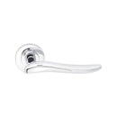 Spira Brass - Senza Lever Door Handle  - Polished Chrome - SB1204PC - Choice Handles