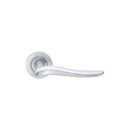 Spira Brass - Senza Lever Door Handle  - Satin Chrome - SB1204SC - Choice Handles