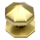 Prima - Umbrella Centre Door Knob - Satin Brass - SB12B