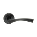 Spira Brass - Mercury Lever Door Handle  - Matt Black - SB1301BLK - Choice Handles